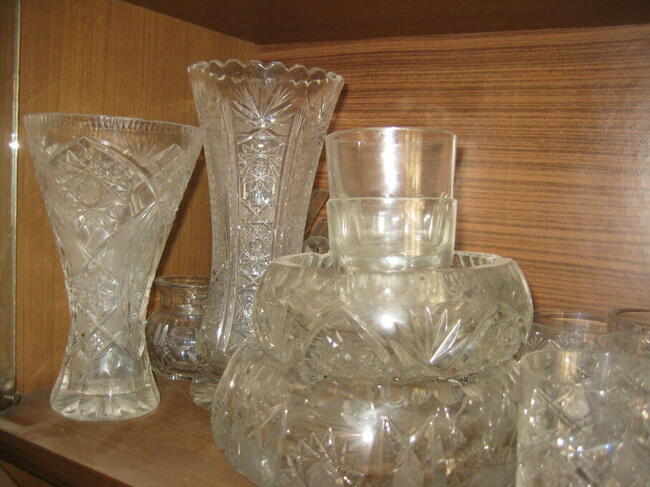 Zabytkowe Kryształy po Babci, kryształ - cena od 20 PLN.