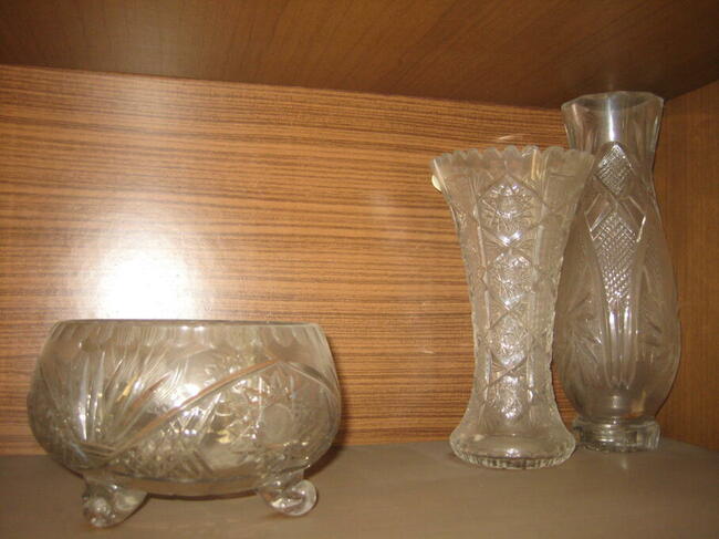 Zabytkowe Kryształy po Babci, kryształ - cena od 20 PLN.