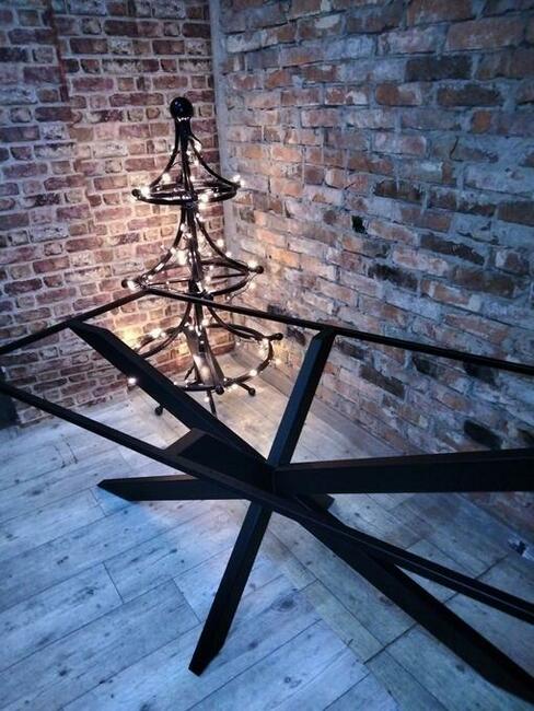 Stelaż metalowy, SPIDER, PAJĄK malowany proszkowo.