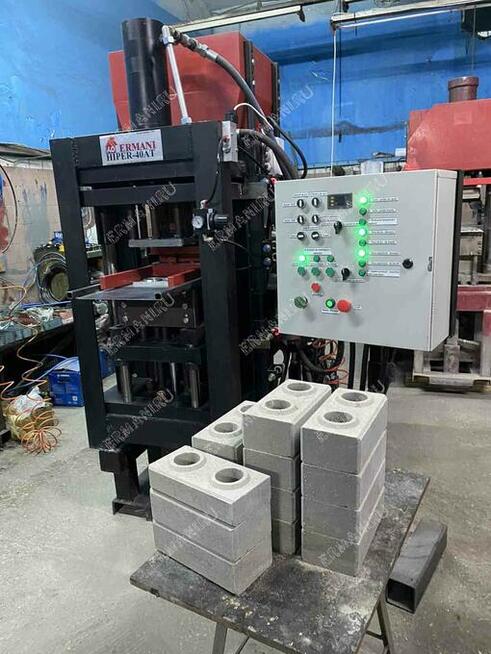 Hiper-40AT - prasa do produkcji cegieł, płytek