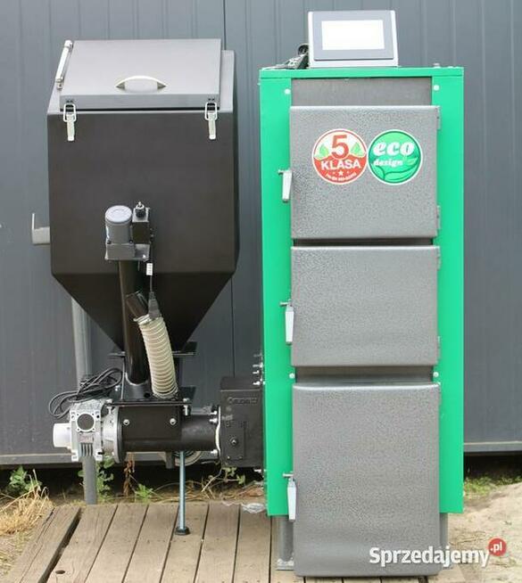 KOCIOŁ na PELLET EKOGROSZEK 2w1 TECHNIX 10 , 15 , 19 , 24 KW
