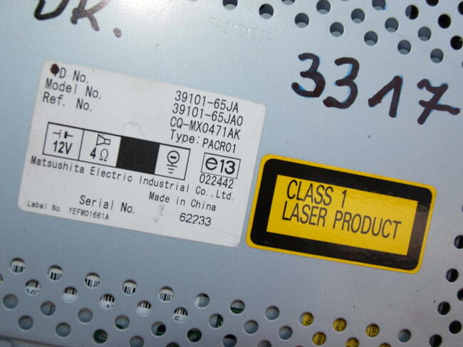 Suzuki Grand Vitara radio CD (oryginalne) 2006 - 2015r