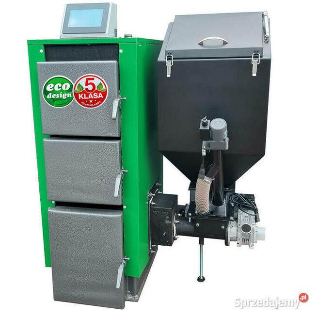 KOCIOŁ na PELLET EKOGROSZEK 2w1 TECHNIX 10 , 15 , 19 , 24 KW