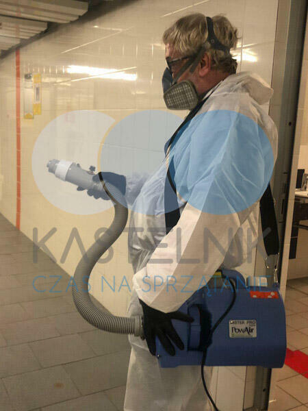 Sprzątanie po zalaniu Kędzierzyn-Koźle - Kastelnik odkażanie