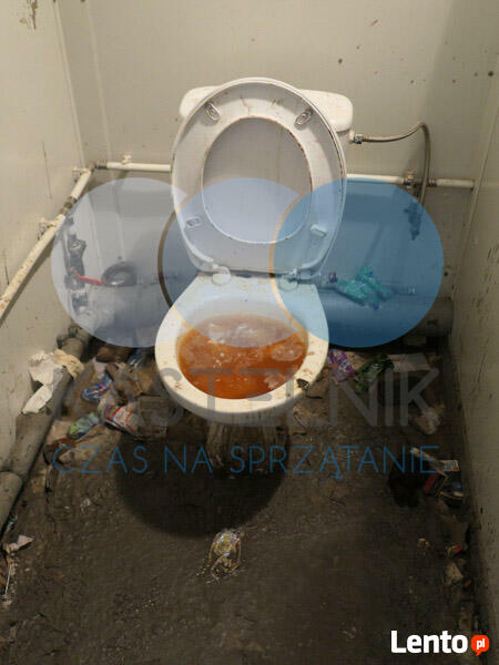 Sprzątanie po zalaniu Nowy Sącz - Kastelnik mycie fekaliów