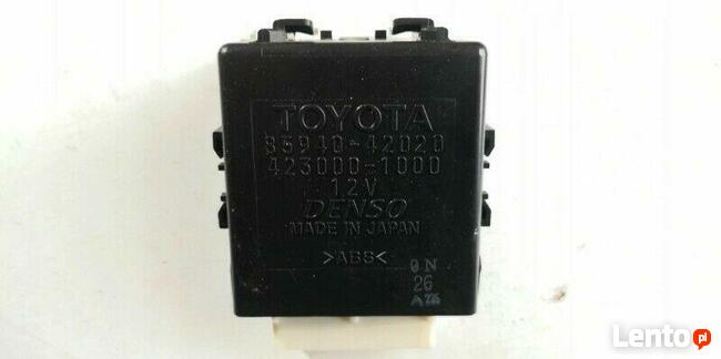 moduł wycieraczek toyota rav4 iii 85940-42020