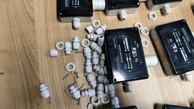 Detektory gazu Alkaster DEM-08 CH4 15 sztuk.