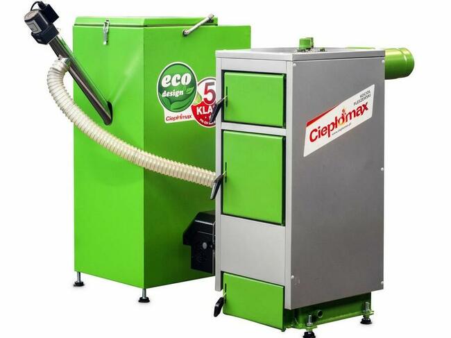 Kocioł kotły piec na pellet drzewny A+ 15kW 130m2 PLESZEW