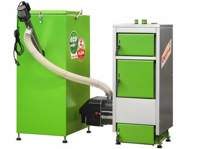 Kocioł kotły piec na pellet drzewny A+ 10kW 100m2 PLESZEW