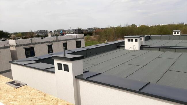 krycie dachów papą termozgrzewalną , izolacje docieplenia da