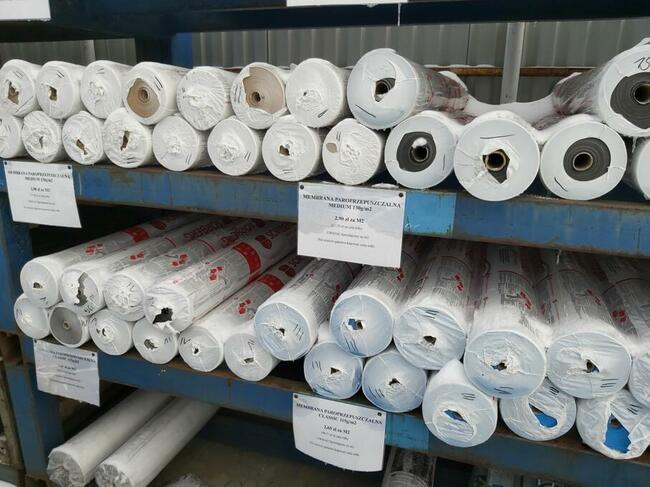 Membrana dachowa Krumber od ręki 2,20 zł/m2 Blachy Klęczany