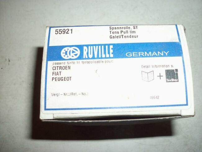 Silnik HDI rolka Ruville 55921 napinacza rozrządu PSA