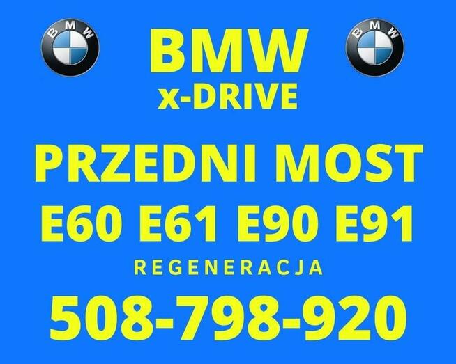 Regeneracja dyferencjału przedniego BMW most przód x drive