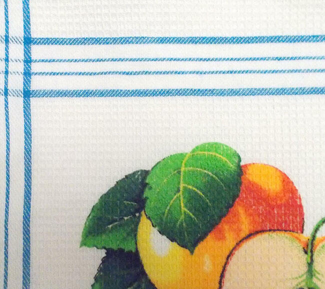 bawełniana serwetka w owoce, serwetka z bawełny 35x50