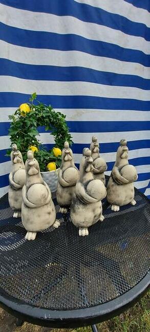 Wielkanoc figurki zajaczki kurki baranki PRODUCENT