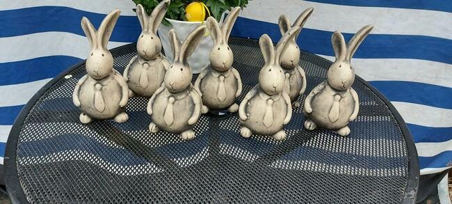 Wielkanoc figurki zajaczki kurki baranki PRODUCENT