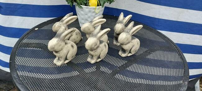 Wielkanoc figurki zajaczki kurki baranki PRODUCENT