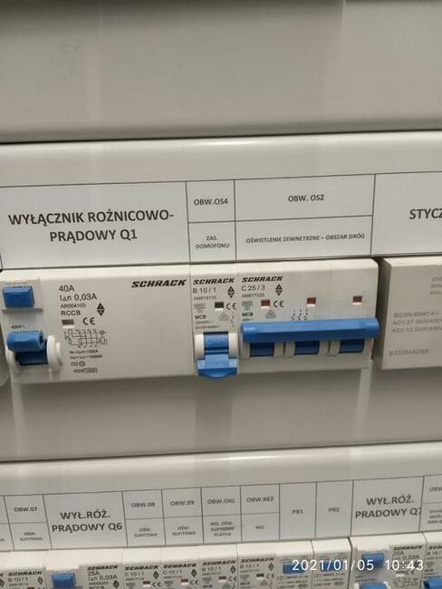 Pomiary instalacji elektrycznych. Pomiary odbiorcze PINB.