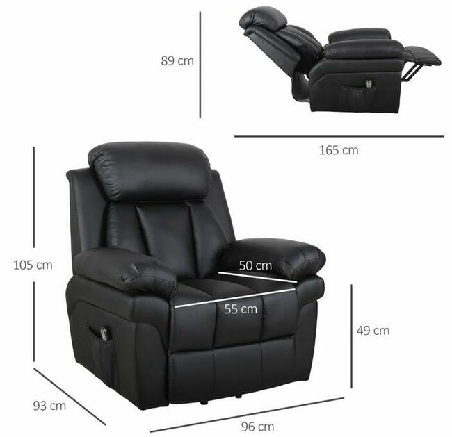 Fotel podnoszony z funkcją pomocy dla seniorów