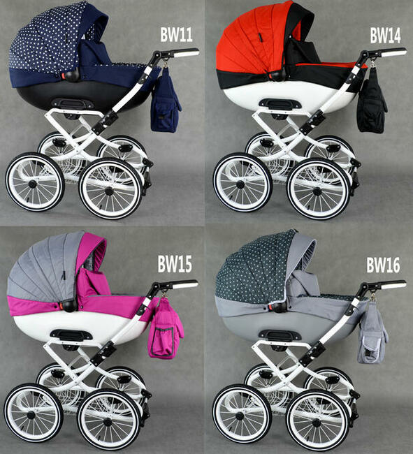 Wózek Dziecięcy Roys Retro zestaw 3w1 babeboss