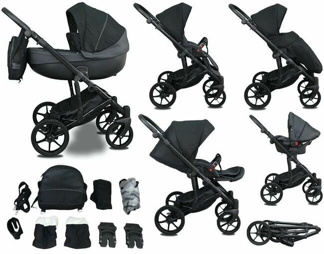 NOWY Wózek Dziecięcy NXT zestaw 3w1 fotelik Samochodowy