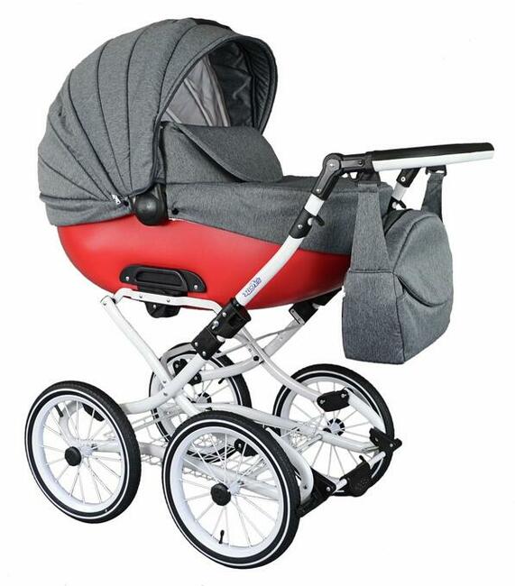 Wózek Dziecięcy Roys Retro zestaw 3w1 babeboss