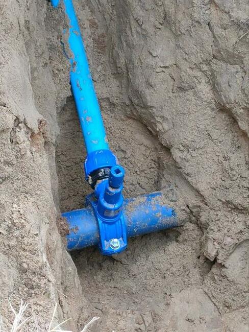 Usługi koparka PRZECISKI przyłącze woda kan gaz