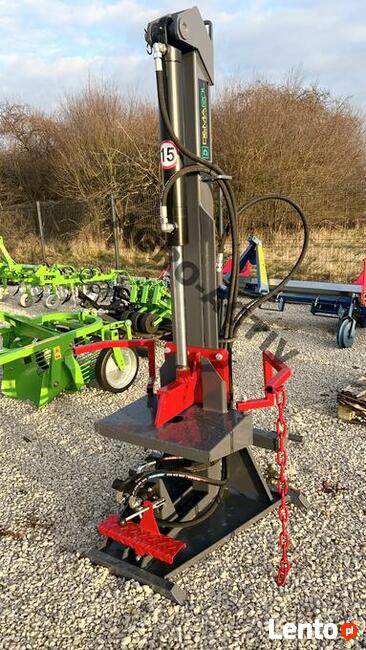 Łuparka do drewna Pionowa Hydrauliczna DOSTAWA