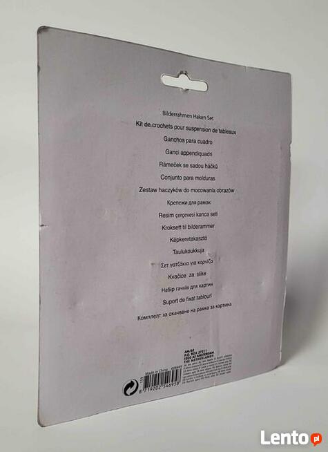 Picture frame hook set