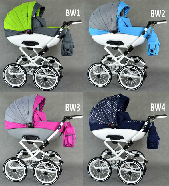 Wózek Dziecięcy Roys Retro zestaw 3w1 babeboss