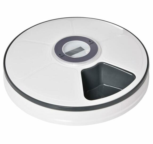 Podajnik karmy 6 komorowy automatyczny