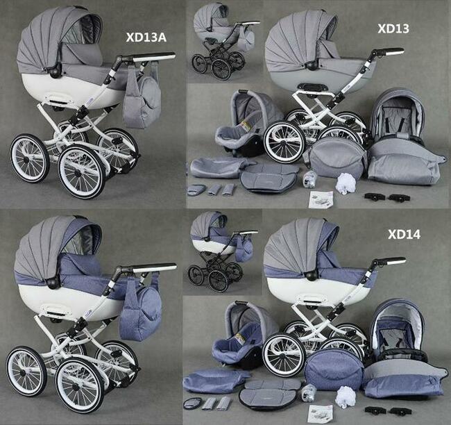 Wózek Dziecięcy Roys Retro zestaw 3w1 babeboss