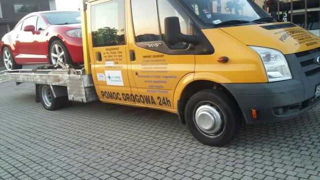 sprzedam fort transit 6 osobowy na bliżniaku paka 5 metra