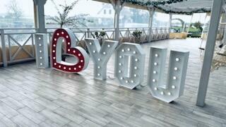 Super napis I LOVE YOU na imprezę !!!