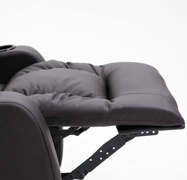 Fotel z masażem z funkcją ogrzewania, przechylenia.