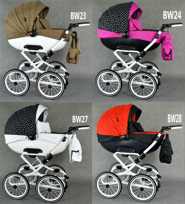 Wózek Dziecięcy Roys Retro zestaw 3w1 babeboss