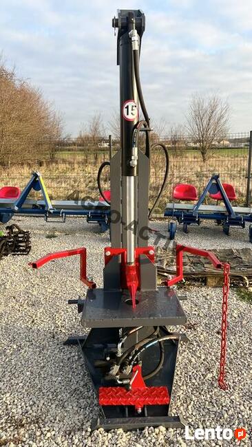 Łuparka do drewna Pionowa Hydrauliczna DOSTAWA