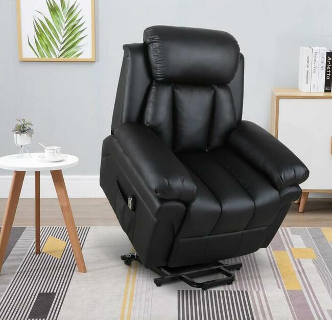 Fotel podnoszony z funkcją pomocy dla seniorów