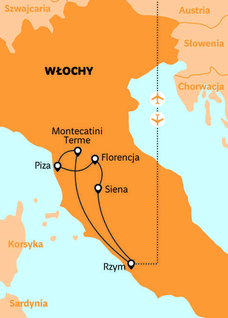 Zielone Wzgórza Toskani - Geotour oferuje wycieczkę