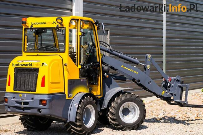 Ładowarka przegubowa Eurotrac W12-S - Kubota 26KM STAGE V