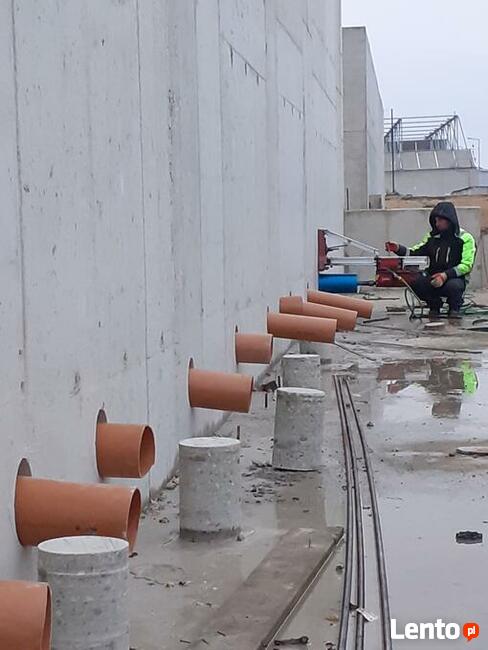 Wiercenie w żelbecie, cięcie stropów, kucie