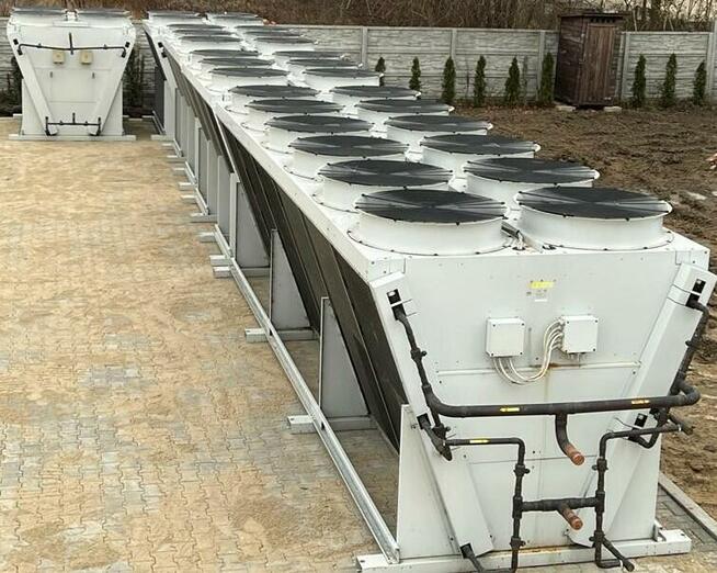 Skraplacz przemysłowy Agregat chłodniczy Parownik chłodnicz