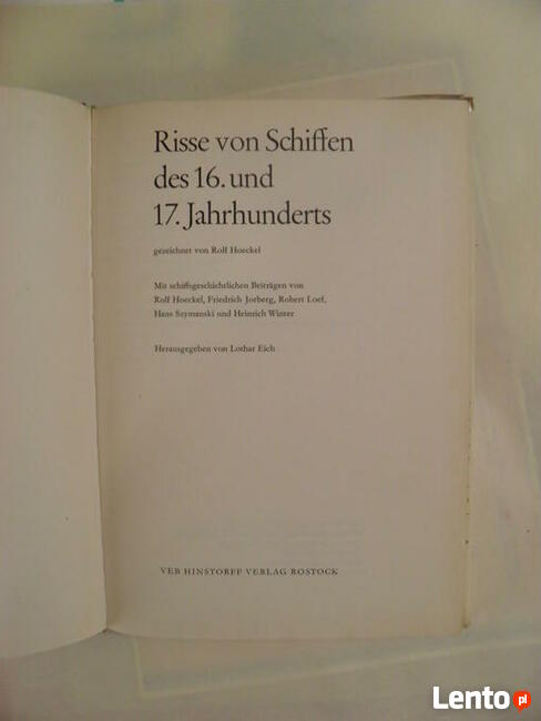 Riesse von Schiffen, Hoeckel, Jorberg, Loef, Szymanski, Wint