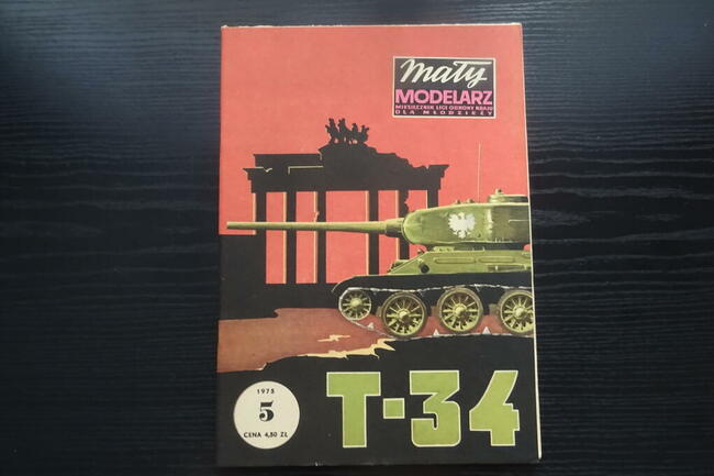 Model Kartonowy Czałg T-34/85