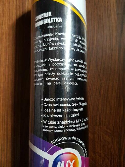 Świecące bransoletki