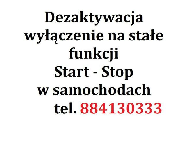 Wyłączenie funkcji start stop w autach PSA citroen Peugeot