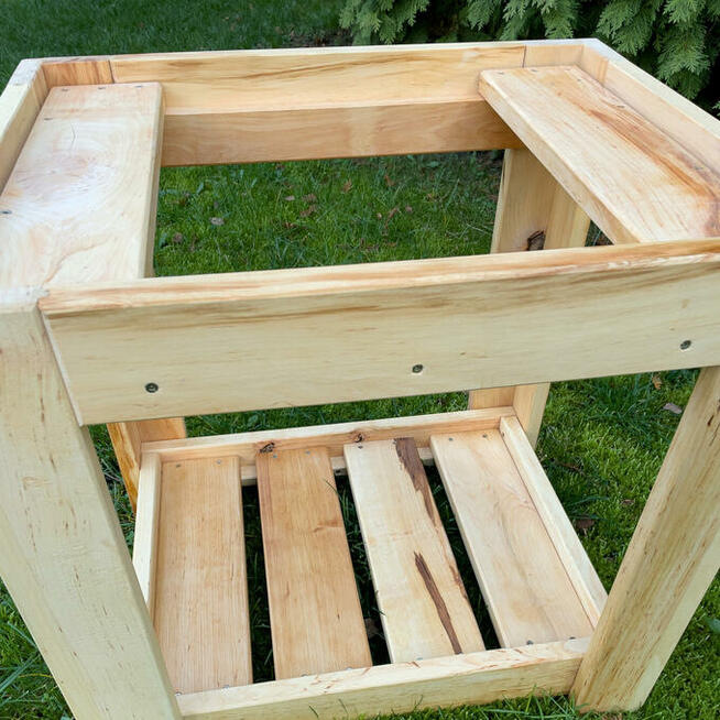 Stołek Pod Wędzarnię M124L/80 Kolor Bezbarwny GRILLPAL