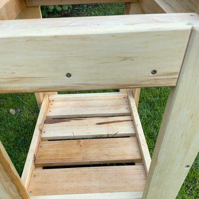 Stołek Pod Wędzarnię M124L/80 Kolor Bezbarwny GRILLPAL