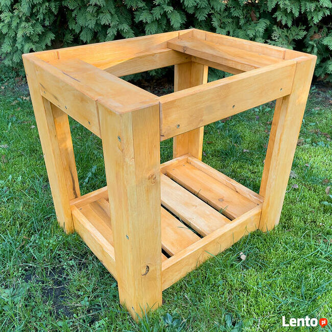 Stołek Pod Wędzarnię M124L/80 Kolor Sosna