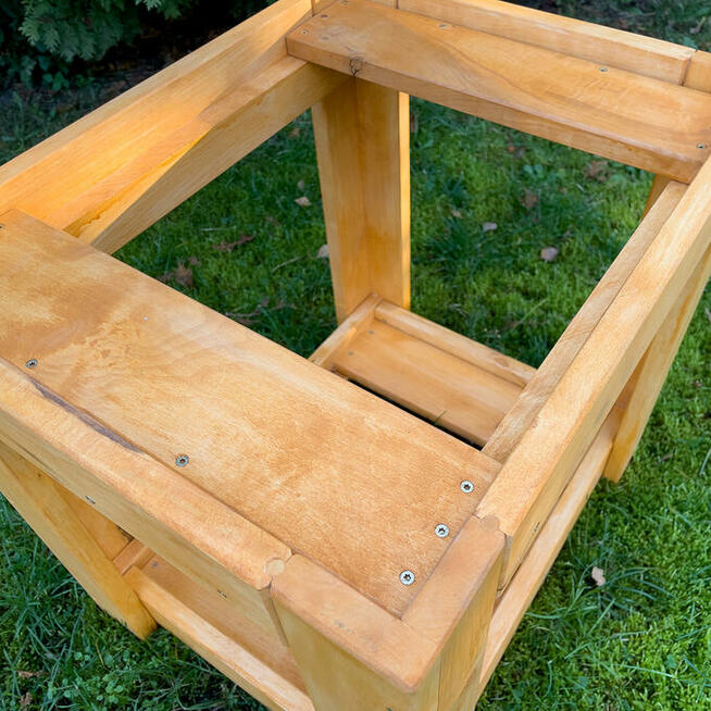 Stołek Pod Wędzarnię M124L/80 Kolor Sosna